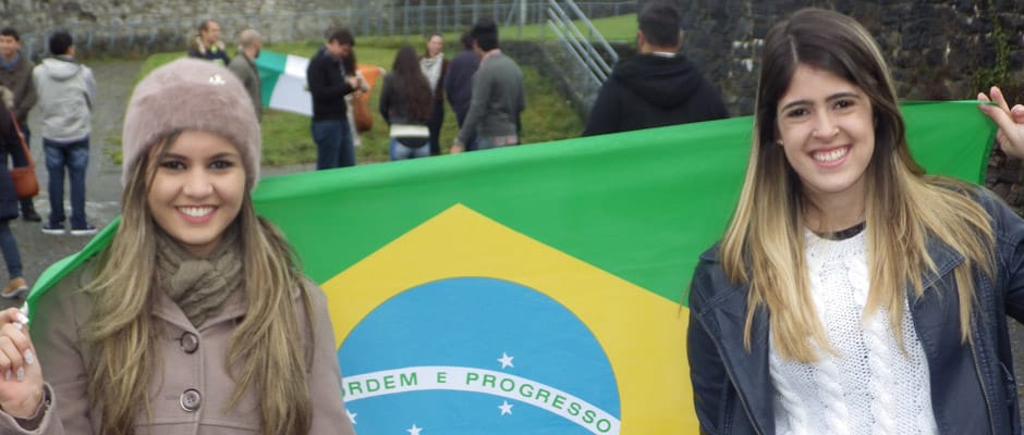 Brazilian students studying abroad